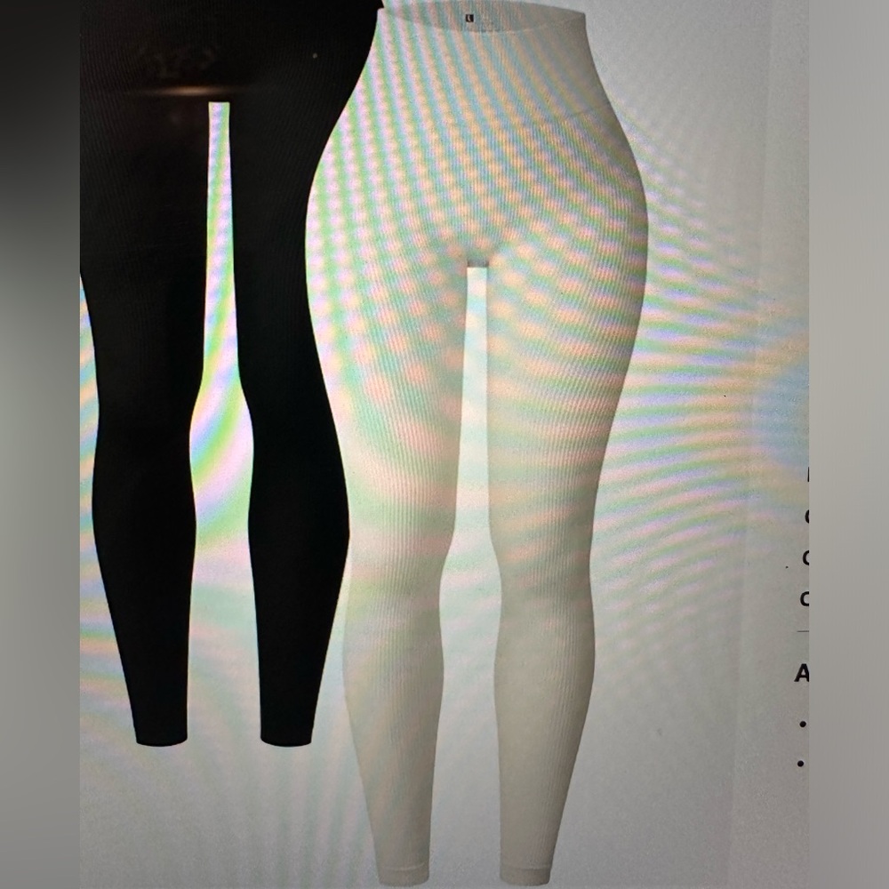 Ribbed High Waisted Leggings